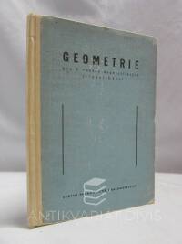 kolektiv, autorů, Geometrie pro 9. ročník dvanáctiletých středních škol, 1961