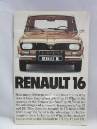 kolektiv, autorů, Renault 16, 0