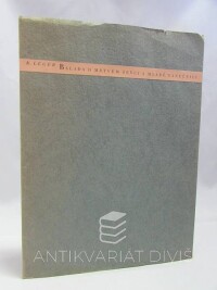 Leger, Karel, Balada o mrtvém ševci a mladé tanečnici, 1934