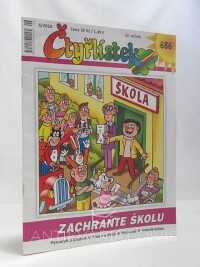Novotná, Marie, Čtyřlístek 686: Zachraňte školu, 2020