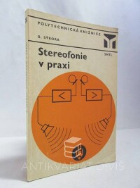 Sýkora, Bohumil, Stereofonie v praxi, 1980