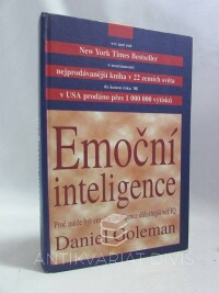 Goleman, Daniel, Emoční inteligence: Proč může být emoční inteligence důležitější než IQ, 1997