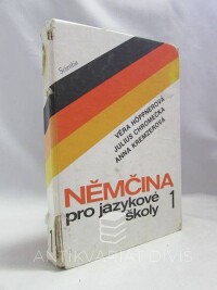 Höppnerová, Věra, Kremzerová, Anna, Chromečka, Julius, Němčina pro jazykové školy 1, 1994