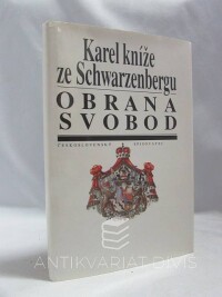 Kníže, Karel ze Schwarzenbergu, Obrana svobod, 1991