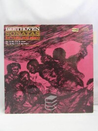 Beethoven, Ludwig van, Sonatas for violin and piano - Op. 12 No. 2 in A major, Op. 12 No. 3 in E flat major, 1968