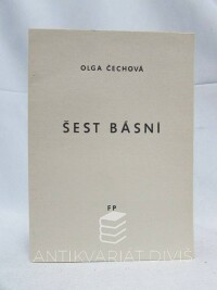 Čechová, Olga, Šest básní, 1984