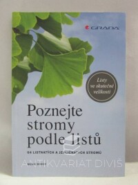 Bosch, Meike, Poznejte stromy podle listů, 2018