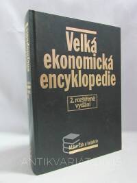 Žák, Milan, Velká ekonomická encyklopedie, 2002