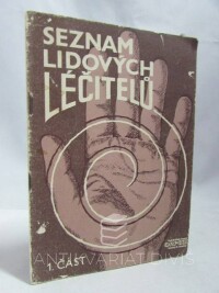 Kvapilová, Ivana, Seznam lidových léčitelů 1. část, 1991
