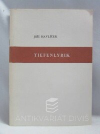 Havlíček, Jiří, Tiefenlyrik, 1991