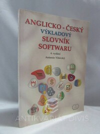 Vitovský, Antonín, Anglicko-český slovník softwaru, 1996