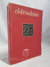 Dvořák, Jiří, Koryta, Jiří, Boháčková, Vlasta, Elektrochemie, 1975