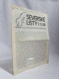 kolektiv, autorů, Severské listy: Časopis pro Čechy a Slováky ve Skandinávii 2-3/84, 1984