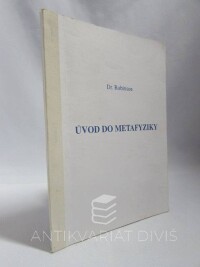 Robinson, David B., Úvod do metafyziky, 1990
