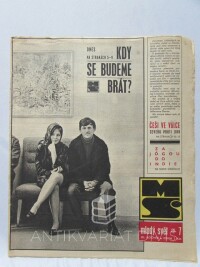 kolektiv, autorů, Mladý svět 31.1 - 6. 2. 1969, ročník XI, číslo 7, 1969