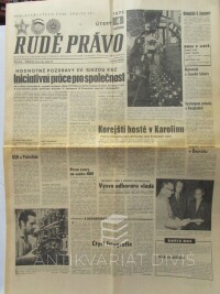 kolektiv, autorů, Rudé právo 4.11. 1975, ročník 56, číslo 260, 1975