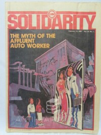 kolektiv, autorů, Solidarity 13. 2. 1981, vol. 24, No. 1: The myth of the affluent auto worker, 1981