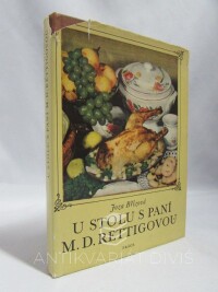 Břízová, Joza, U stolu s paní M. D. Rettigovou, 1972