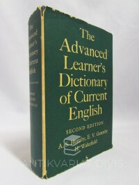 Hornby, A. S., Gatenby, E. V., Wakefield, H., The Advanced Learner's Dictionary of Current English, 1969
