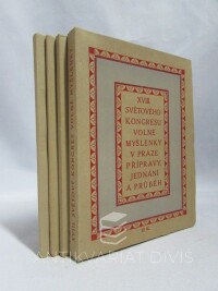 kolektiv, autorů, XVIII. světový kongres Volné myšlenky v Praze, přípravy, jednání a průběh: Laicisace a demokratisace vyučování, Odluka státu od církve, Ochrana svobody svědomí v lůně svazu národů, Mravní rozvrat společnosti po válce a úkoly laické morály, 1920