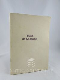 kolektiv, autorů, Úvod do typografie, 0