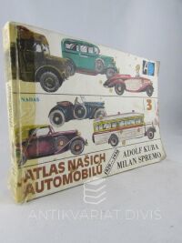 Kuba, Adolf, Spremo, Milan, Atla našich automobilů 3: 1929-1936, 1989