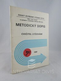 Bartovská, Eva, Švarc, Stanislav, Metodický dopis: Cvičitel lyžování, 1989