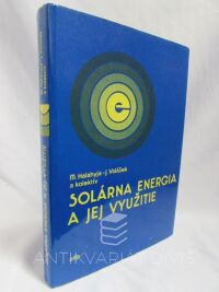 Valášek, Jaroslav, Halahyja, Martin, Solárna energia a jej využitie, 1985