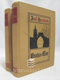 Svátek, Josef, Praha a Řím 1-2, 1941