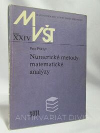 Přikryl, Petr, Numerické metody matematické analýzy, 1988