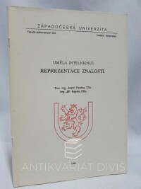 Psutka, Josef, Kepka, Jiří, Umělá inteligence - Reprezentace znalostí, 1994