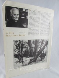Kotalík, Jiří, Z díla Jaroslava Švába, 1984