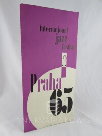 Titzl, Stanislav, Burjanek, Josef, Borovička, Jan, International Jazz Festival Praha 65, 1965