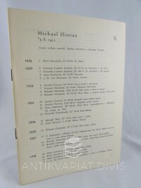 Hradečný, Otakar, Vaníček, Lubomír, Michael Florian - soupis exlibris, 1977