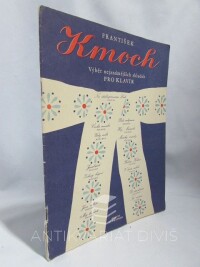 Kmoch, František, Výběr nejznámějších skladeb pro klavír, 1968