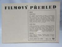 kolektiv, autorů, Filmový přehled rok 1981, číslo 10, 1981