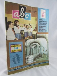 kolektiv, autorů, ABC mladých techniků a přírodovědců ročník 20, číslo 14 , 1976