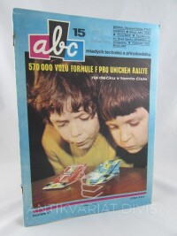 kolektiv, autorů, ABC mladých techniků a přírodovědců ročník 21, číslo 15 , 1977
