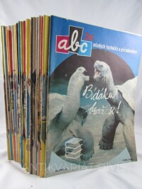 kolektiv, autorů, ABC mladých techniků a přírodovědců ročník 30 komplet, čísla 1-24 (1985-1986), 1985