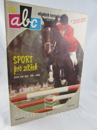 kolektiv, autorů, ABC mladých techniků a přírodovědců ročník 34, číslo 15, 1990