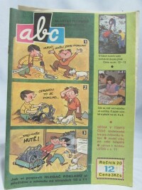 kolektiv, autorů, ABC mladých techniků a přírodovědců ročník 20, číslo 12, 1976