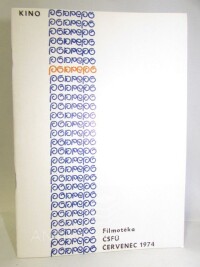 kolektiv, autorů, Kino Ponrepo Filmotéka - Program červenec 1974, 1974