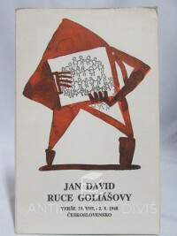 David, Jan, Ruce Goliášovy: verše 21.VIII.-2.X. 1968, 0