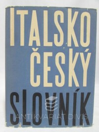 Rosendorfský, Jaroslav, Italsko-český slovník, 1969