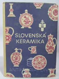 Günthervá-Mayerová, Alžběta, Slovenská keramika, 1924