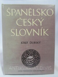 Dubský, Josef, Španělsko-český slovník, 1963