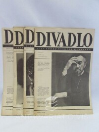 kolektiv, autorů, Divadlo - List svazu českého herectva, ročník XXX, čísla 1-4, 1944