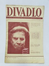 kolektiv, autorů, Divadlo - List svazu českého herectva, ročník XXXI, číslo 2-3, 1945