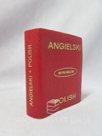 kolektiv, autorů, Slownik minimum angielsko-polski i polsko-angielski, 1977