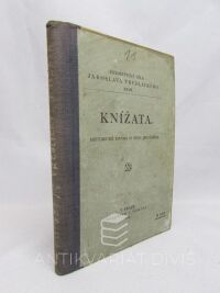 Vrchlický, Jaroslav, Knížata - Historické drama o šesti jednáních, 1903